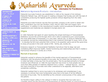 Tablet Screenshot of maharishiayurvedapractitioners.co.uk